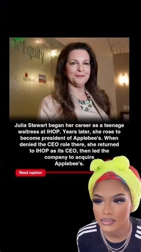 🍽️ From Waitress to CEO | Julia Stewart’s Full-Circle Career