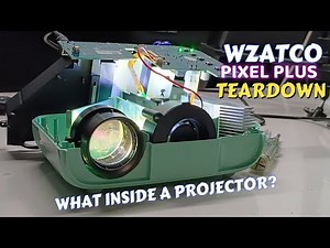 What Inside A Projector Wzatco Pixel Plus Projector Teardown