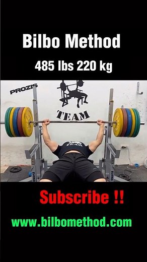 Epic Bench Press: 485 lbs of Pure Power!
