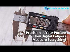 Precision in Your Pocket: How Digital Calipers Measure Everything!