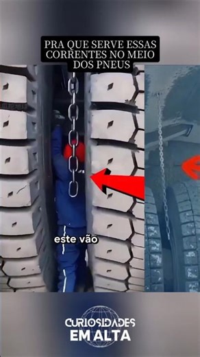 What are those chains on tires for?