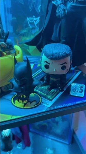 My Batman Display Cabinet 🦇 #dcmultiverse #toys #dc #actionfigures #funkopop #batcave #dcuk