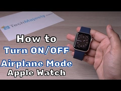 How To Turn ON/OFF Airplane Mode On ANY Apple Watch (Enable/Disable) Series 1, 2, 3, 4, 5, 6, 7, SE