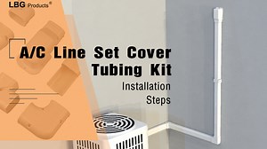 Watch How to Install A/C Line Set Cover Kit on Amazon Live