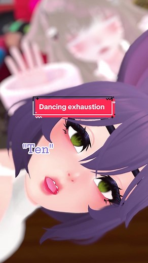 With her condition and my asthma, we get so weak after dancing for a while 🥲 #vr #vrchat #vrc #fyp #foryou #fypシ #virtualreality #fullbodytracking #vrchatmemes