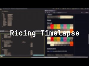 Arch Linux Ricing Timelapse | i3wm | Rofi | Polybar