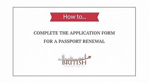 Passport Renewal: How to Complete the Application Form