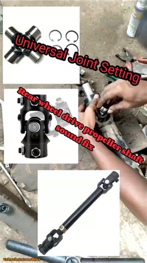 Propshaft Sound fixing #recommended #mechanic #automobile