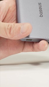 Baseus PicoGo Magnetic Power Bank with Built-in Kickstand (5,000mAh, Ultra-Mini, Qi2) ⚡ 0.3in Razor-Thin | 3.8oz Ultra-Light 🔋 55% Charge in 30 Mins (20W USB-C/Magsafe) 🛡️ Tesla-Grade Safety: 18K Temp Checks/Hour 9-Layer Protection 📱 11N Strong Magnet - Stays Put Even During Workouts 🏆 2100 Patents | 170 Design Awards Trusted by 300M users globally. 24-month warranty included. | Baseus