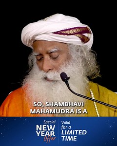 25% OFF Ends 10 Jan In 7 steps, Transform your Life with Sadhguru – Inner Engineering Program. Includes transmission of Shambhavi Mahamudra Kriya – a powerful 21-minute Yogic practice that brings physical and mental wellbeing, and opens up access to deeper dimensions of life. Participants say they have become more: - Focused and productive - Joyful and blissful - Balanced and relaxed Get your 25% discount today, Register now - sadhguru.org/ie | Inner Engineering