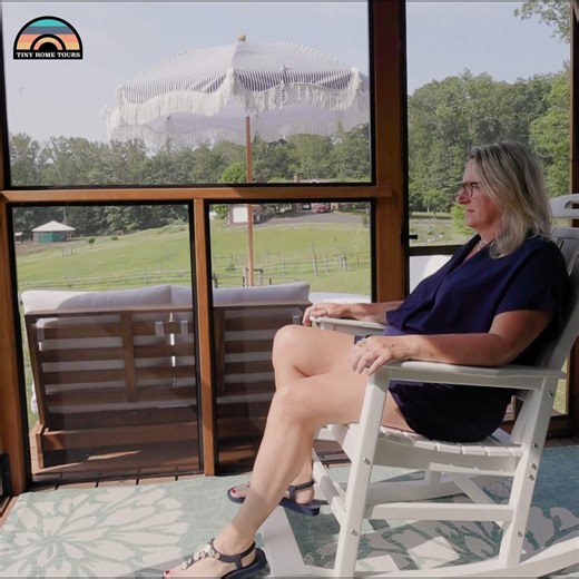 26K views · 521 reactions | Her Tiny Home Living Room Manufacturer/Model: Tru Form Tiny Custom Villa Mini | Tiny Home Tours | Facebook