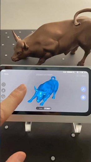 Standalone 3D Scanning in Action | 3DMakerpro Toucan #3dscanning