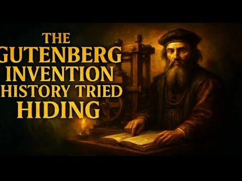 Gutenberg’s Printing Press Shocked The World Forever#ai#history