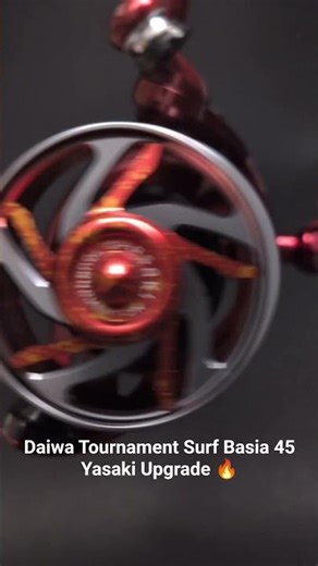 Daiwa Tournament Surf Basia 45 upgrade with Yasaki Tournament DW #yasakitt #fishing #upgrade #daiwa