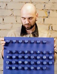 41K views · 66 reactions | Wooden calendar project for a modern home | Green Bean | Facebook