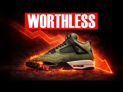 Jordans Are Selling Below Retail For The First Time in 10 Years. Here is Why ?