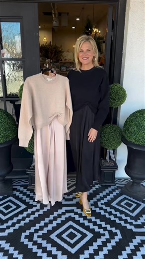 Effortless chic, every day!  Women's Inner Dress + Knitted Pleated Top Casual Suit Genuine products guaranteed!  Perfect for a relaxed, everyday look. Shop now and stay stylish with ease. | Dearlassie | Facebook