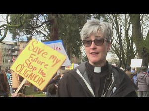 '50501' protesters fill streets in Portland, Vancouver, Salem