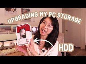 figure out how to install an desktop hard drive with me :)