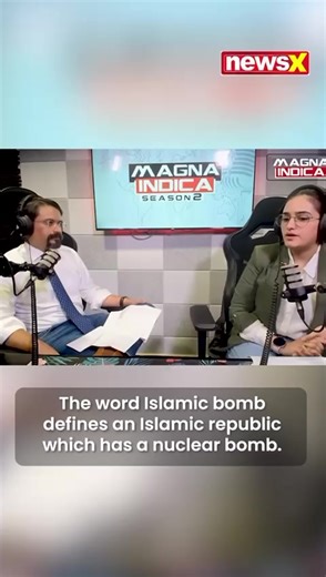 The term "Islamic bomb" refers to a nuclear weapon possessed by an Islamic republic, and Pakistan is currently the only Islamic country with nuclear capabilities. #LatestNews #ViralNews #BreakingNews #NewsX | NewsX
