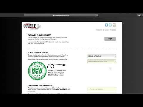 How to activate your Covert Scouting Camera.