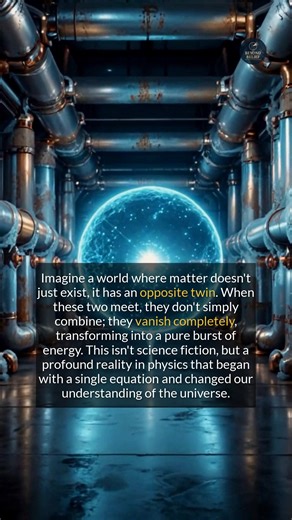 The journey of antimatter from theoretical physics to life-saving medical applications. #historyfacts #didyouknow #science #physics | The Curious Archive