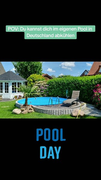 Eigener Pool im Garten: Sommer unvergesslich genießen