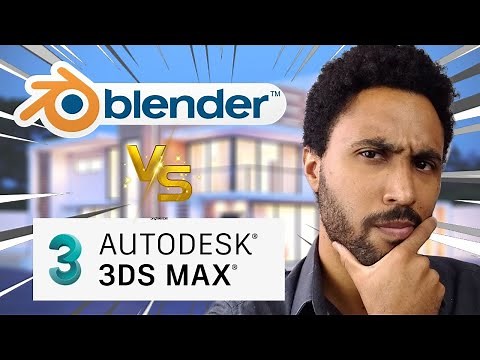 Blender VS 3DS Max - Qual o melhor para arquitetura?