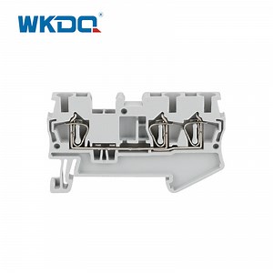 [Hot Item] Multi Conductor Spring Cage Twin Feed Through Terminal Blocks