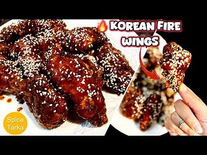 The CRISPIEST Korean Chicken Wings You’ll Ever Make! 🔥