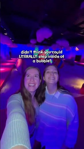 Step Inside a World Made Entirely of Bubbles ✨🫧 #bubbleplanet #bubble #experience #thingstodo #kids