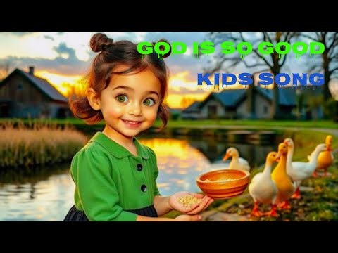 God Is So Good | Kids Christian Song with Lyrics & Actions.