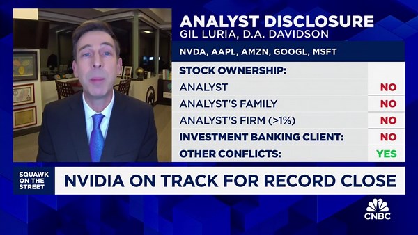 D.A. Davidson's Luria on the firm's caution with Nvidia ahead of Jensen Huang's CES keynote