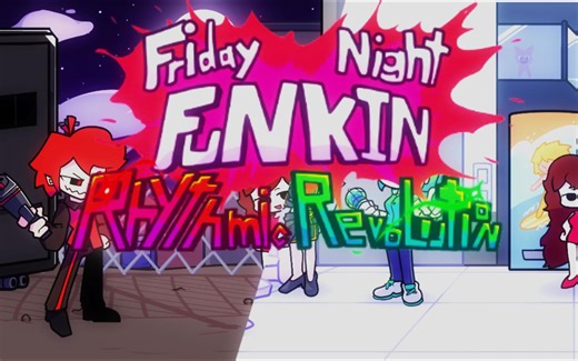 【FNF Impostor 拟人 官方更新！】Rhythmic Revolution V1 全流程演示！！！