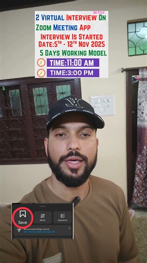 Virtual Interview Online On Zoom Meeting App