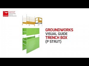 Trench Box Install Guide - P Strut