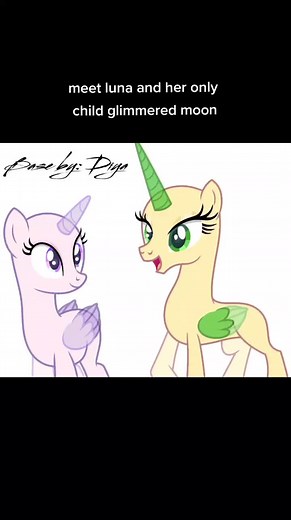 MLP Next Gen Base by Diya | My Little Pony OC Luna and Child Hugging