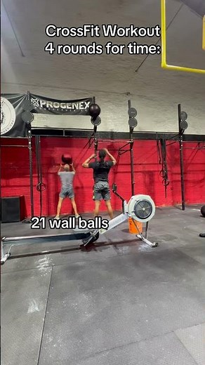 CrossFit workout. CrossFit WOD #gymlife #motivation #crossfit #fit #fitness #crossfittraining