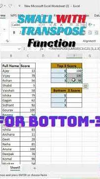 🚀 Find Highest & Lowest Values Instantly in Excel!