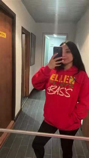 Auntie Anushik Alaverdyan rockin’ EllenPlaysBass hoodie ❤️ Get yours at www.ellenplaysbass.com | Ellen Alaverdyan