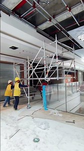 Aluminum Pipes Create a Floating Work Platform 🪜