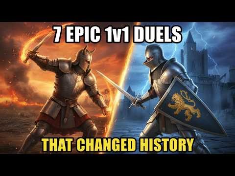 7 Epic 1v1 Duels That Decided Wars & Changed History | TSF | The Scribble Fact