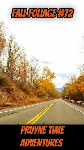 FALL FOLIAGE #72: 🍂 Route 6 Near Troy & Sylvania PA | Scenic Pennsylvania Autumn Drive 🚗🍁