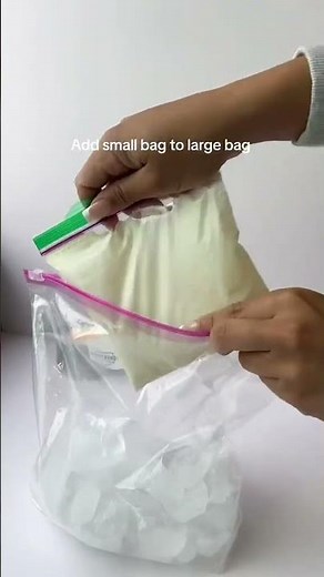 Homemade Ice Cream in a Ziplock Bag #icecream #recipes