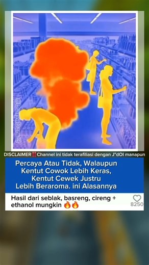 Percaya Atau Tidak, Walaupun Kentut Cowok Lebih Keras, Kentut Cewek Justru Lebih Beraroma.