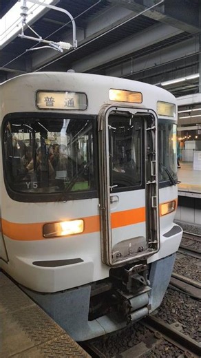 313系0番台駅発車シーン 名古屋駅 #鉄道 #train #東海道本線 #313系