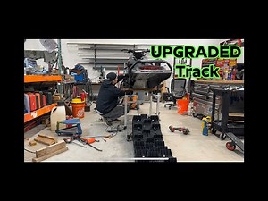 Skidoo GEN 5 track replacement. I switch out the track on my snowmobile.