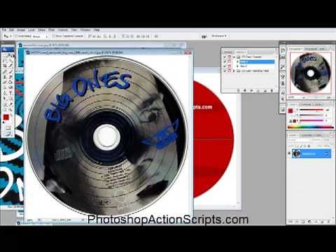 How to make a CD cover