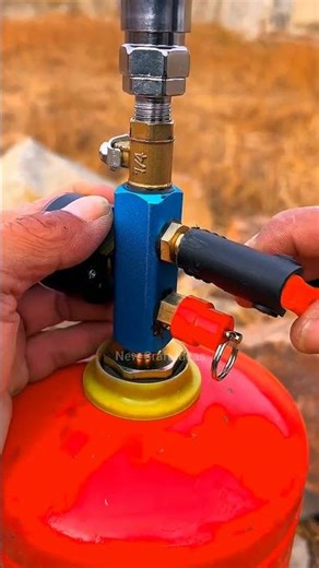 How To Make Air Pump DIY Air Pump Setup Method #ideas #shorts #airpump #gascylinder