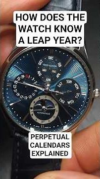 How Does a Watch Know It's a Leap Year?
